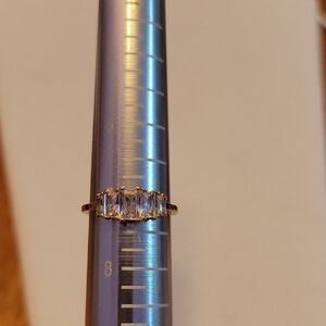 Elegant Gold and Silver Women's Ring